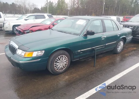2000 Mercury Grand Marquis Gs из США, поврежденный, VIN 2MEFM74W5YX647298